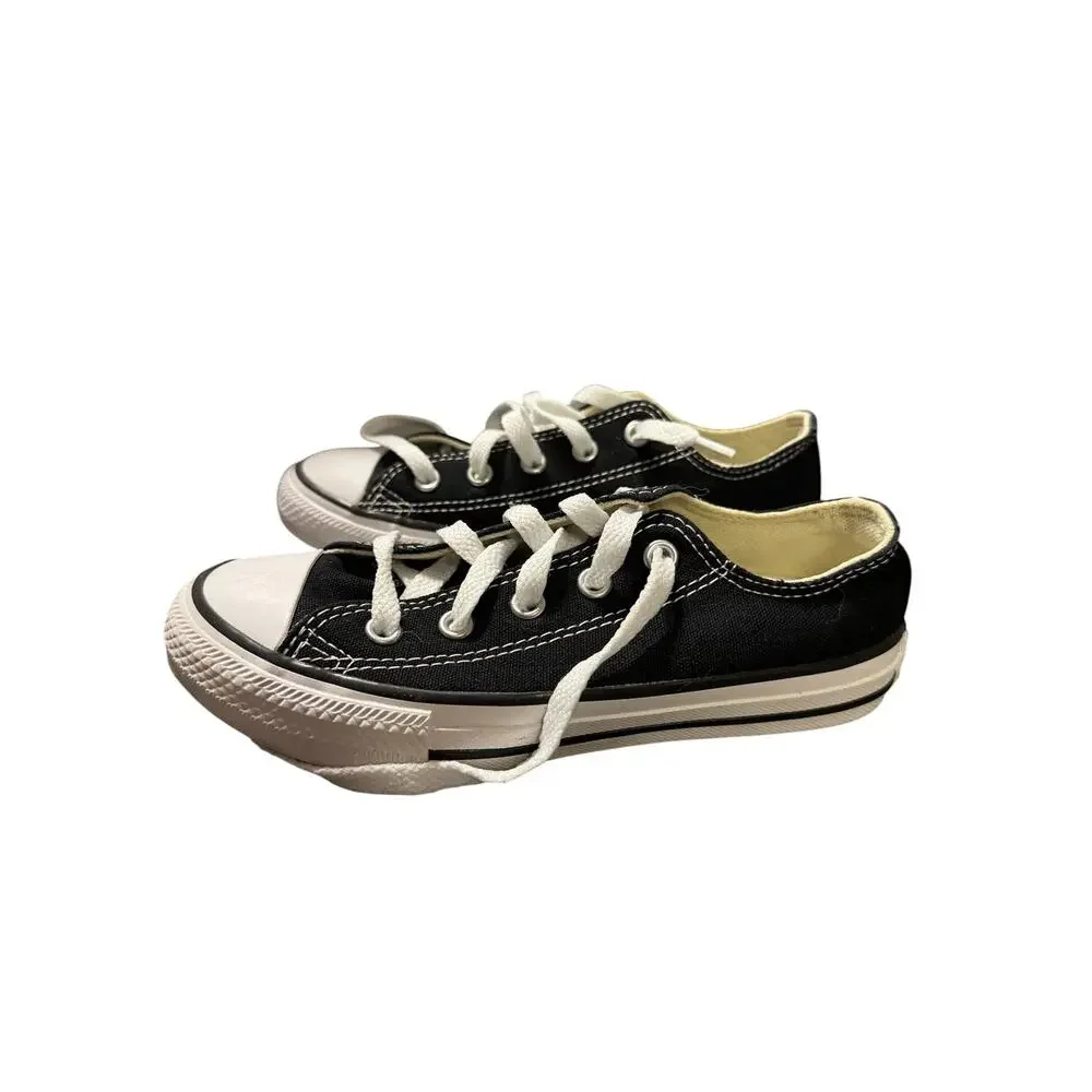 Converse Black Youth Tennis Shoe Size 13